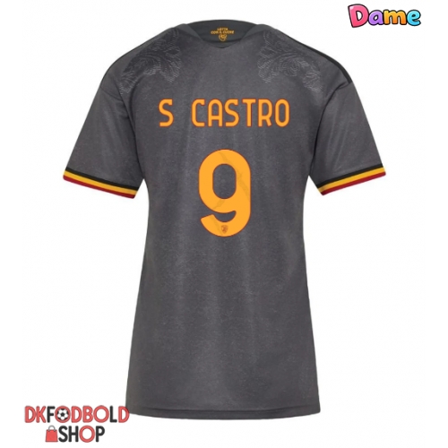 AS Roma Santiago Castro #9 Tredje trøje Dame 2026-27 Kort ærmer
